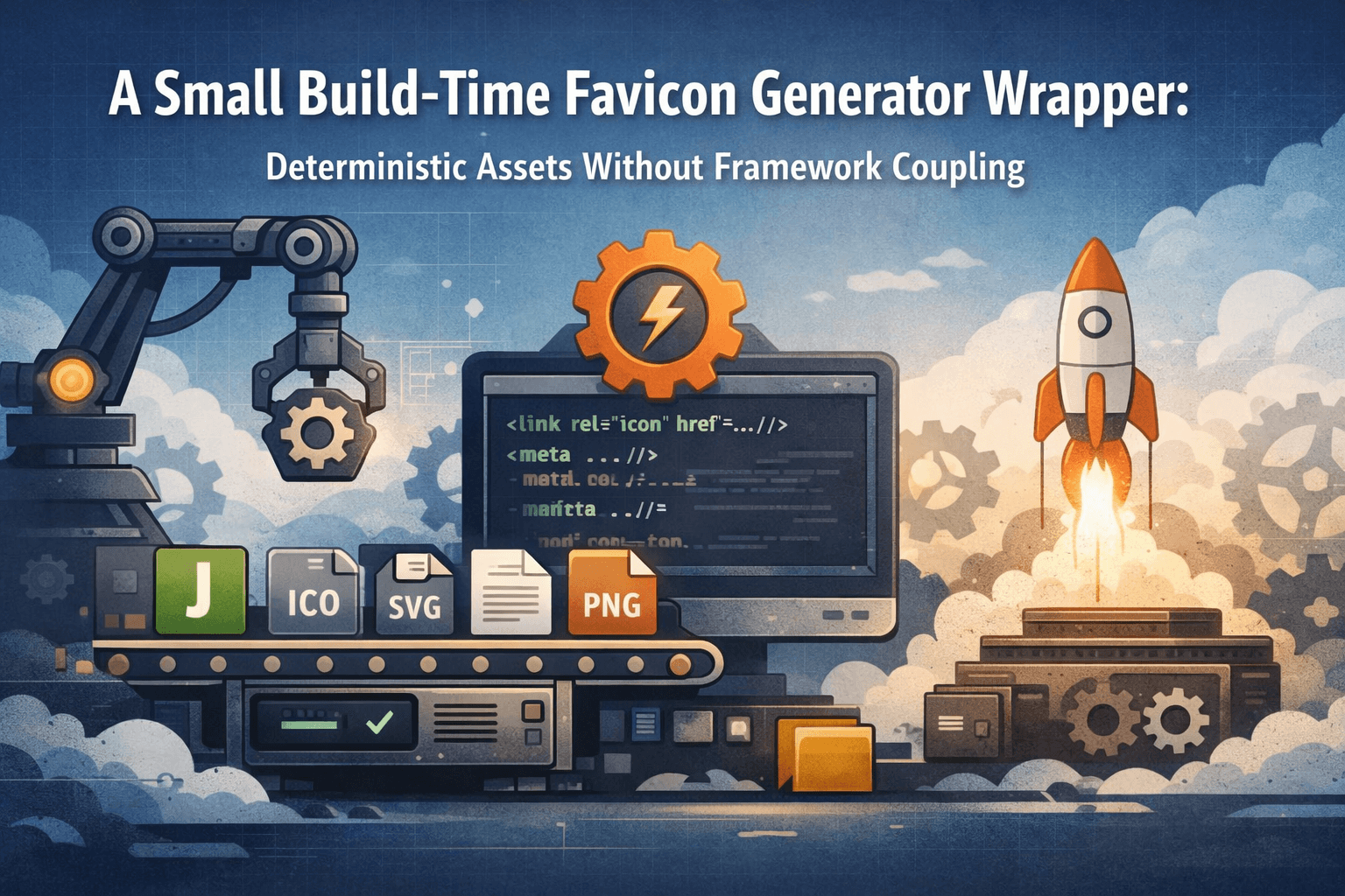 Génération de favicons au build avec real-favicon